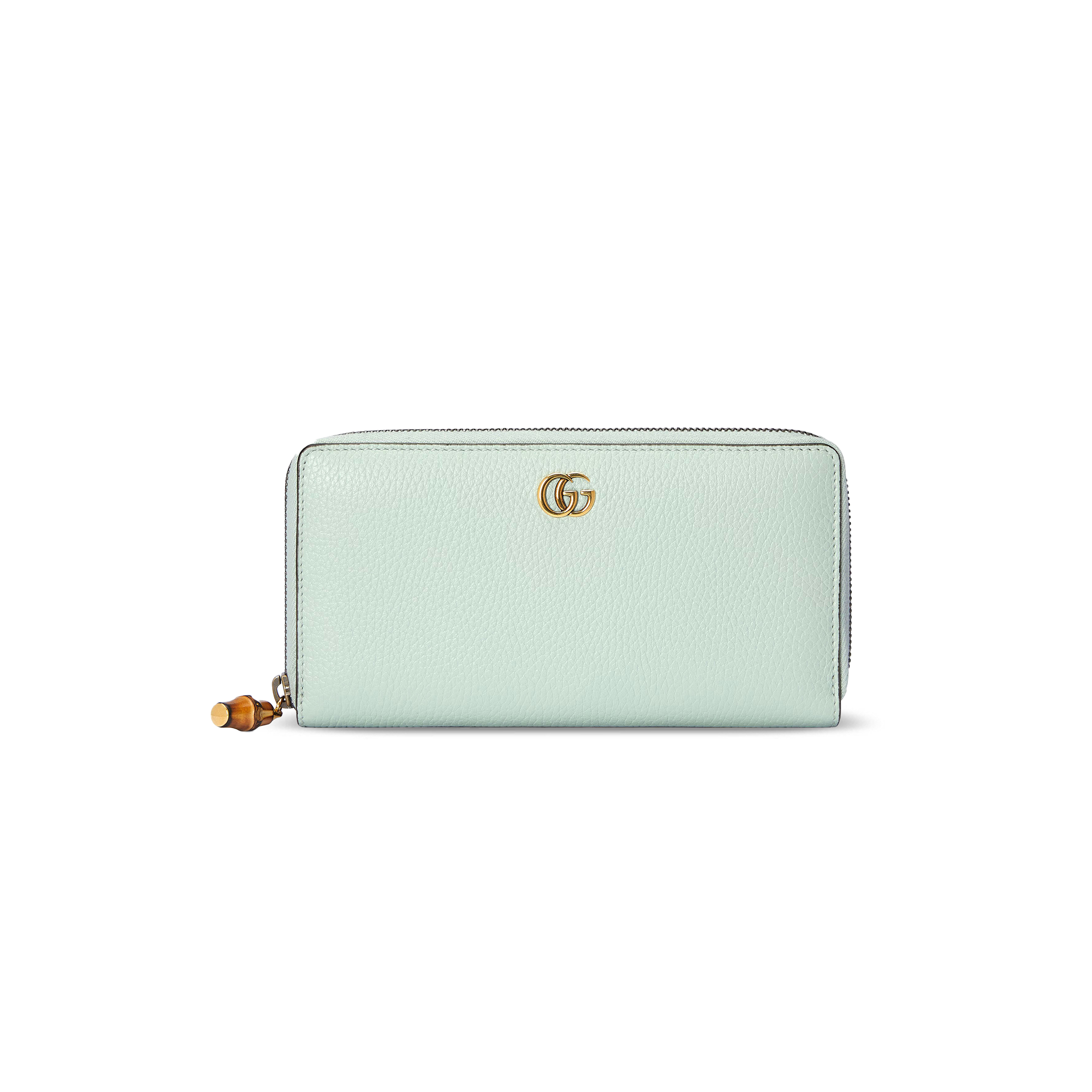 GUCCI ZIP-AROUND WALLET WITH BAMBOO 739499 (19.5*11*3cm)